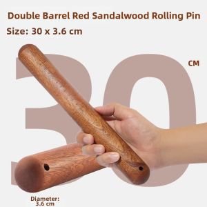 Suncha | Red Sandalwood Wooden Rolling Pin Anti-Stick