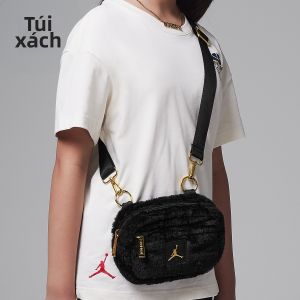 Nike | Túi Đeo Vai Da Lộn Thời Trang Dễ Thương