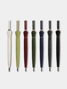 Auto Long handle Umbrella Outdoor Sunny Rainy Umbrella Automatic umbrella for men Thickened Reinforced Big Payung Pelangi 长柄自动雨伞