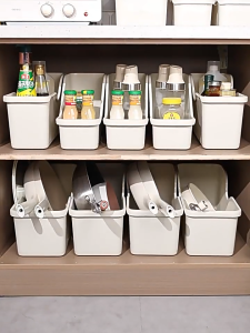 กล่องเก็บของ กล่องจัดระเบียบ กล่องเก็บของในครัวสำหรับเก็บหม้อ กระทะ, และเครื่องครัว ราคาพิเศษ