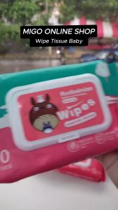 【MIGO OS】Premium Baby Travel Wet Wipes Wet Tissue Non-Alcohol Parabens Free Fragrance Free Tisu Basah BT2001