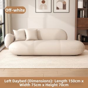 YIZUO | Minimalist Small Apartment Cream-style Sofa Daybed