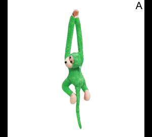 60CM Long Arm Monkey Plush Gift Anti-collision Banana Monkey Curtain Strap Monkey Gift Stuffed Gift Birthday Wedding Party Decor