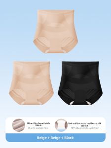 DREAM TIME | High Waist Tummy Control Ice Silk Seamless Summer Slimming Briefs