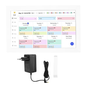 15.6 Inch Touchscreen WiFi Smart Digital Calendar Interactive Display Digital Picture Frame Calendar Planner with APP for Family
