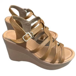 Giày Sandal Nữ Đế Xuồng Da Bò giày dép xăng đan nữ đế xuồng da thật ANH DUY
