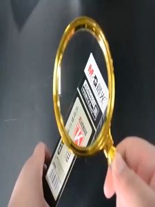 12X HD Lensa optik Kaca Pembesar 80 mm | Loupe Magnifying Glass | Lup Kaca Pembesar lebih tua.