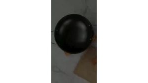 BMW WAJAN MINI HITAM KUPING ANTI LENGKET COOKWARE ALAT MASAK PENGGORENGAN KUALI PERABOTAN DAPUR