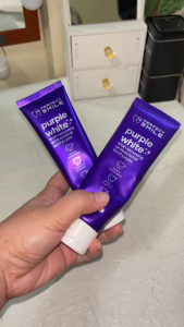 PERFECT SMILE Purple White Stain Removing Toothpaste Value Pack 2s 120ml