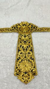 Renda Bordir Sabuk Lidah Mentari