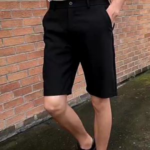 Quần short nam quần short âu nam đẹp chất vải tuyết mưa dầy mịn không xù không bai form chuẩn