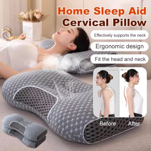 Dormitory men and women cervical pillow pair sleep aid
