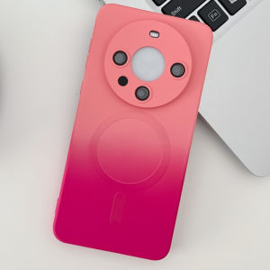 Gradient Color Magnetic Phone Case for Magsafe with Camera Lens Protection For Huawei Pura 80 Ultra 70 Mate 60 50 40 30 Pro