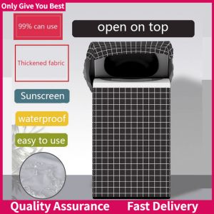 [Spot] Waterproof Dustproof And Sunscreen Protective Cover For Washing Machine Cover