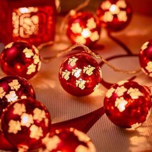 Festival Decoration Light Strings Red Lantern Chinese Blessing