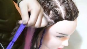 Braiding Hair Extensions,Twist Braiding Fiber Synthetic Hair Extensions women wig 24 Inch Synthetic Jumbo Braid Hair Extension Profession Crochet Hair Extensions for Box Braids DIY Hairstyle Blue Grey