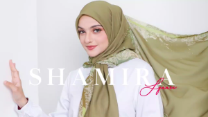 JILBAB SEGIEMPAT ETHICA SHAMIRA SQUARE VOAL MOTIF LASERCUT
