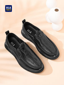 HLA | Leather Loafers Men Spring Summer Casual Driving Shoes