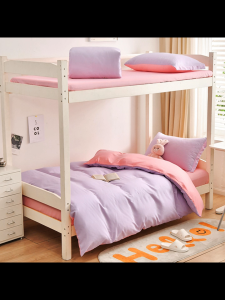 【YOU】 สไตล์นอร์ดิก INS ปลอกผ้านวม ผ้าปูที่นอน ปลอกหมอน หอพักนักเรียน ชุดสามชิ้น  ☁ กันไรฝุ่น 3.5 /4 /5/6ฟุต☁