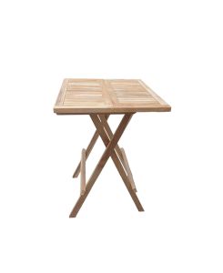 Meja lipat bahan kayu jati 60x50x70