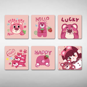 Adorable Pink Switch Sticker: Creative Home Improvement Decals & Waterproof Decorative Stickers