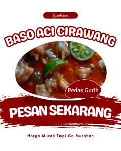 Baso Aci Cirawang Murah dan Enak Asli Garut