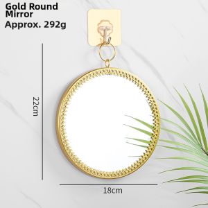 YYBAIO | Nordic Metal Art Bathroom Mirror