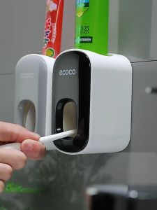 Hộp Nhả Kem Đánh Răng ECOCO Gắn Tường Gọn Nhẹ (Không Cốc)