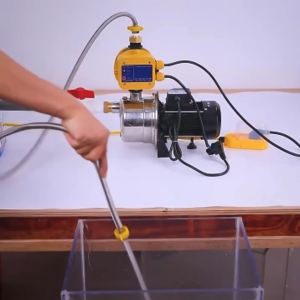 DIY 304 Stainless Steel Water Pump 1.5HP Heavy Duty Jet Pump Anti Rust Pang boost ng Tubig sa Bahay Automatic Pressure Pump