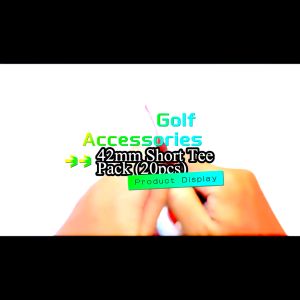 Varieties of 42mm Golf Short Tee Pack (20 Pcs)