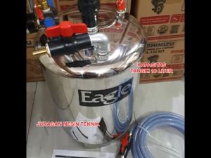 Tabung Salju Snow Wash 10 Liter Eagle Stainless Steel + Sabun