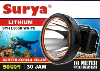 Surya Senter Kepala Nyelam selam 50w 50watt SYH L505R -Free Ongkir