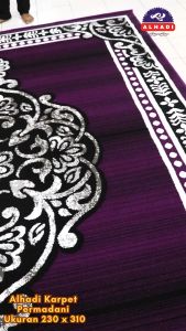 Alhadi Permadani 230 x 310cm: Karpet Lantai Shabel Mobel Afbel Abstrak Modern Klasik
