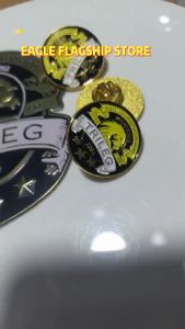 High Quality 1.0inch 3D TRILEG Pin TRISKELION LAW ENFORCERS GROUP Brooch
