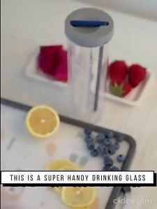 BOTOL MINUM INFUS WATER DILENGKAPI TALI PANJANG KLX 106//850ML