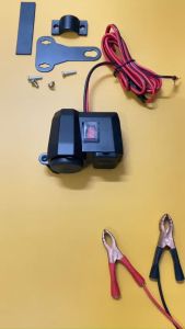 Tẩu sạc xe máy đa năng có cổng USB kép MLD-3028