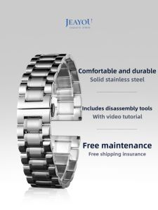 JEAYOU | Stainless Steel Watch Band