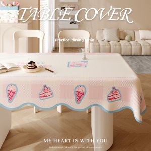 HOUGOUXIANG | Waterproof Oil-Resistant Heat-Resistant Tablecloth
