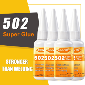 Versatile 502 Super Glue Precise Repairs Instant Adhesive Universal Fast Drying For DIY Craft Daily Fixing Wood Glass Hardware