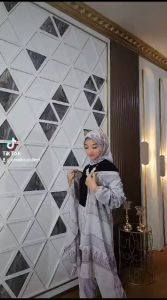Setcel Outer Syari Naira Etnik ( 1 set Atasan + Celana + Pashmina )
