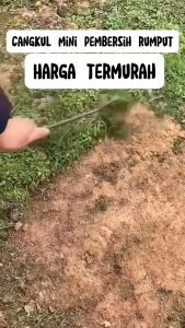 Cangkul Mini Kecil Berkebun Sayuran Bahan Besi Untuk Kebun Sayuran Cangkul Portable 28cm