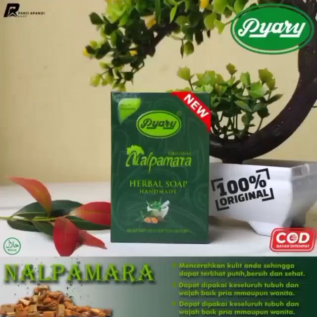 Sabun ARAB PYARY Nalpamara Arab 100% Original Herbal Soap Hijau BPOM | Sabun Mandi Sabun Wajah | Sabun Mandi Dan Wajah Cerianti Lynn Design