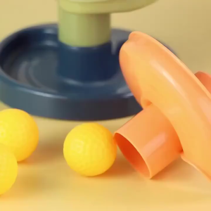 Childrens Fun Track Slide Ball Tower Shooting Stacks of High Baby Puzzle Rolling Baby Toys