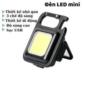 siêu đẹp đèn pin mini đeo móc khóa siêu sáng sử dụng sạc USB  nhỏ gọn rất tiện dụng