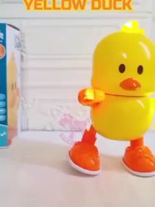 Yellow Duck Rolling MAINAN ANAK BEBEK KUNING JOGET 12 lagu BISA NYALA MUSIC LIGHTING