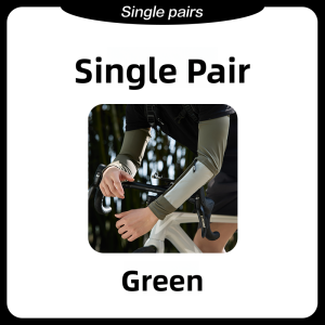 Miiow | Mens Ice Silk Sleeve Covers Sun Protection Loose Arm Protector Cycling Fishing Summer Activity Breathable UV Protection