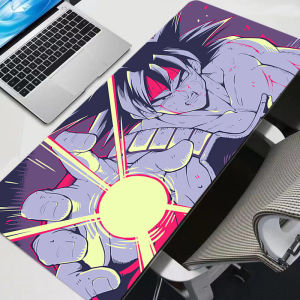 Bandai | Gaming Mouse Pad Dragon Ball Son Goku Large Computer Mousepad Desk Mat PC Anime Carpet Keyboard Gamer Accessories Table