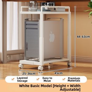 WUBUWEI | Extendable Mobile Home Storage Cart