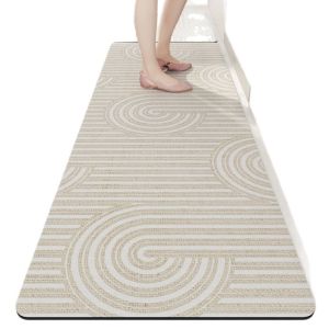 Thảm Nhà Bếp Tối Giản Hiện Đại VIKAMA Thảm Dài Chống Nước Chống Trơn Trượt Chống Vết Bẩn Dễ Bảo Trì Để Trang Trí Nhà Cửa