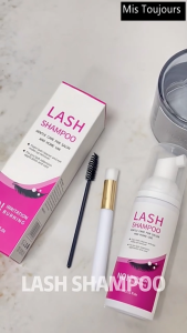 Professional Non-Irritating Gentle Lash Shampoo Foam Lash Cleanser Eye Makeup Remover For Eyelash Extension